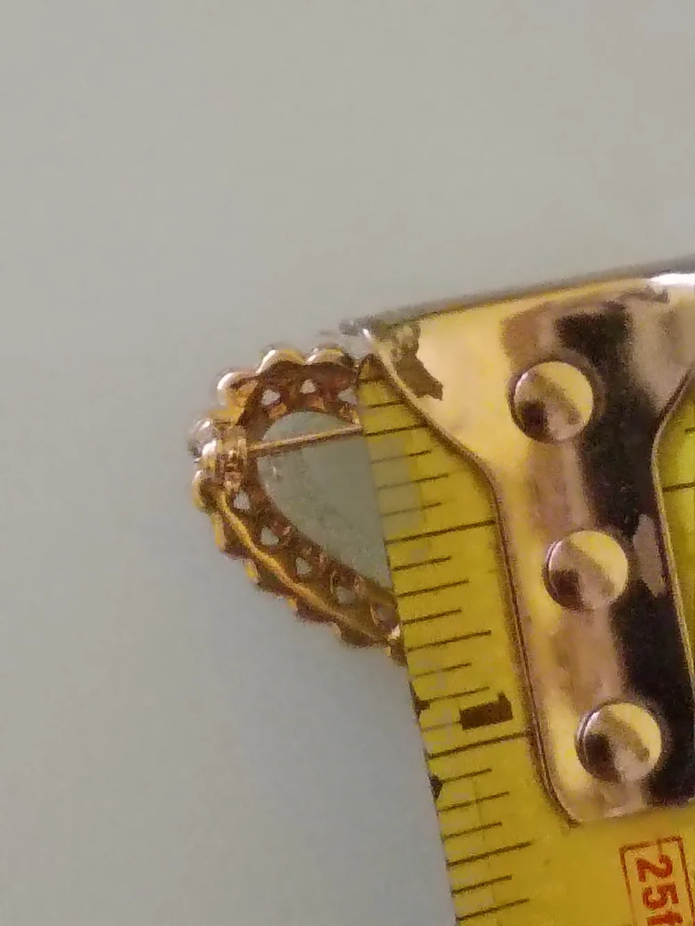 Napier Gold Plated Faux Pearl Brooch1980s